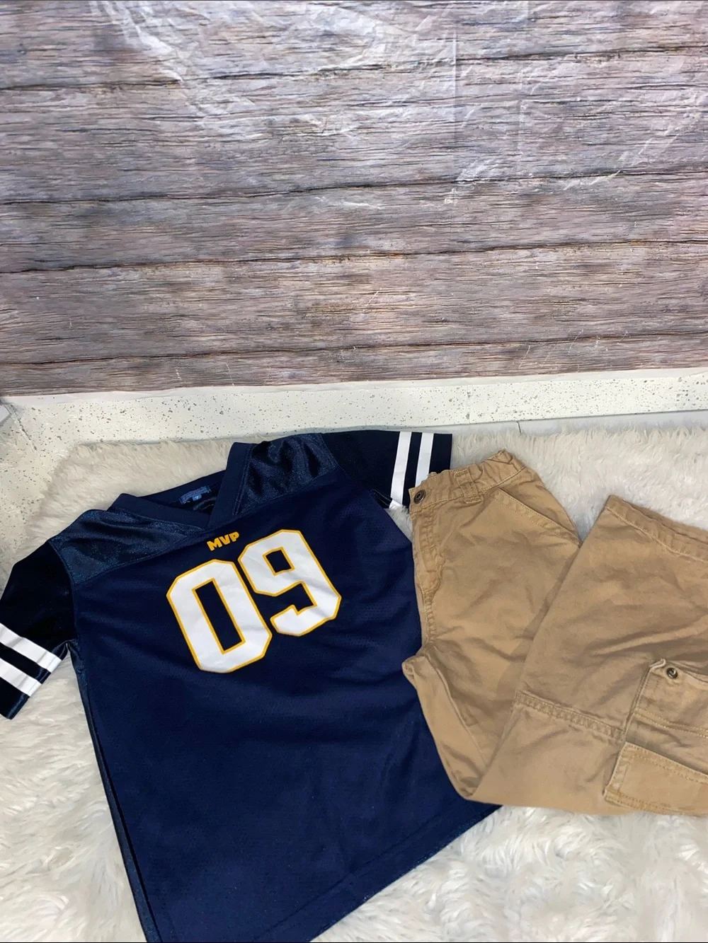 Gymboree Beige Boys Cargo Pants